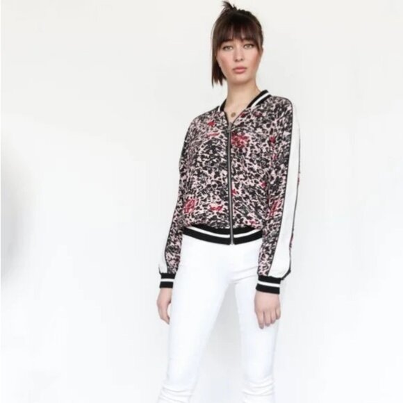 Zadig & Voltaire Jackets & Blazers - Zadig & Voltaire | Billy Leo Ohtake Reversible Jacket Medium Black White Pink